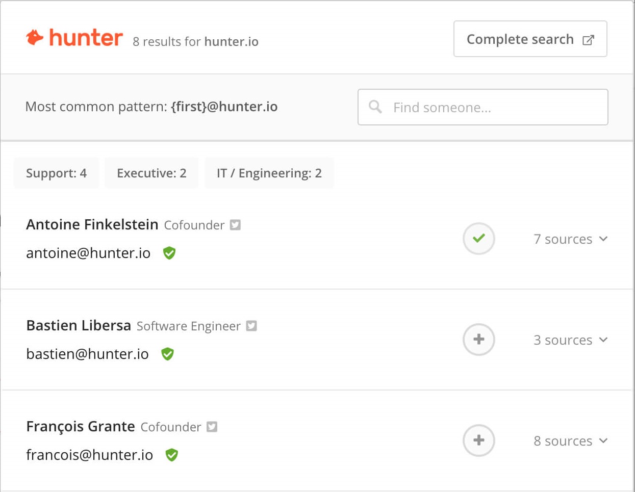 hunter-email-finder