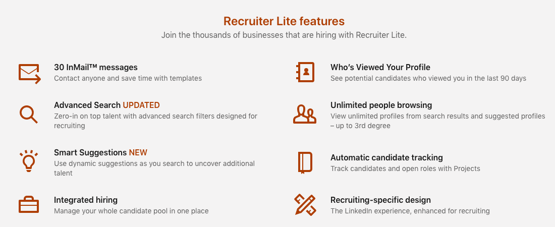 recruiter lite login