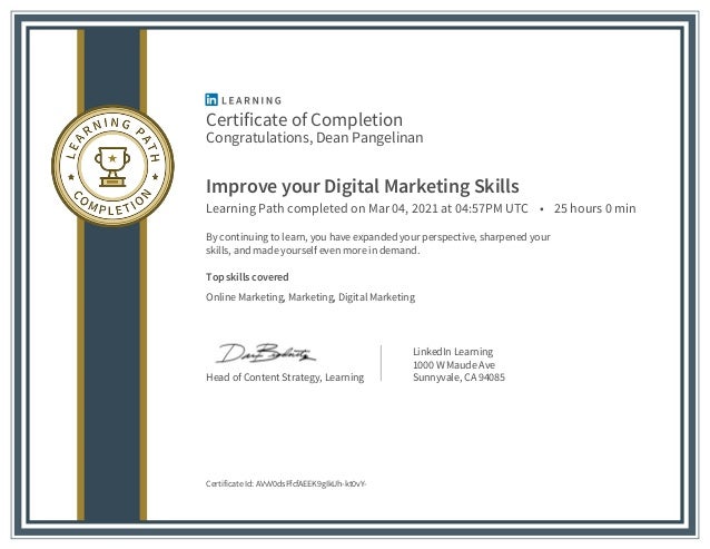 linkedin-learning-path-certificate-of-completion