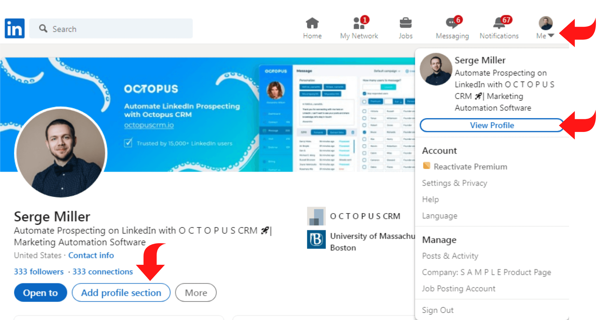 linkedin-skills-important-linkedin-feature-octopus-crm