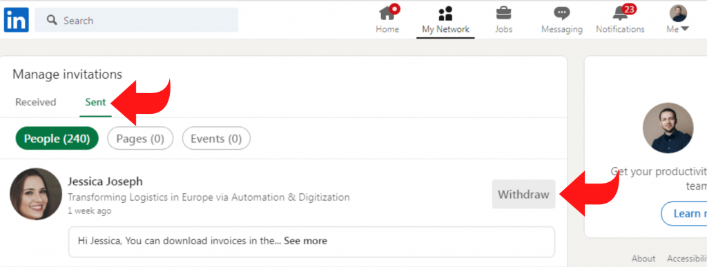 How to Remove a Connection on LinkedIn - Octopus CRM