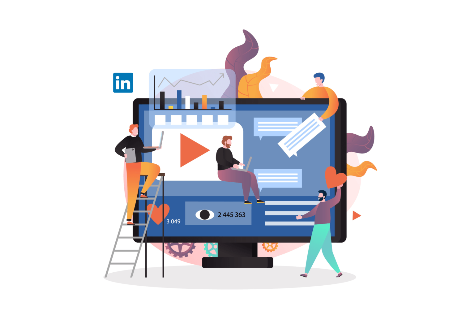 LinkedIn Content Strategy for Growth with Examples - Octopus CRM
