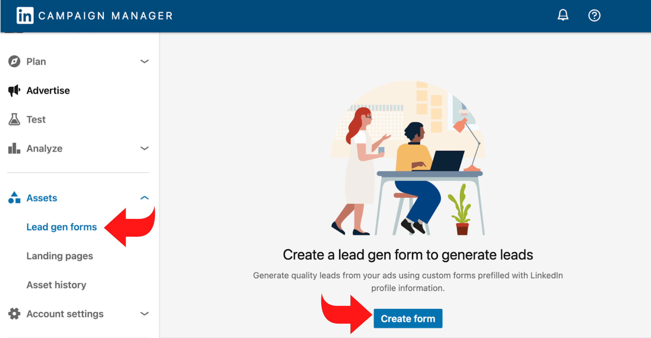 create-linkedin-lead-gen-form