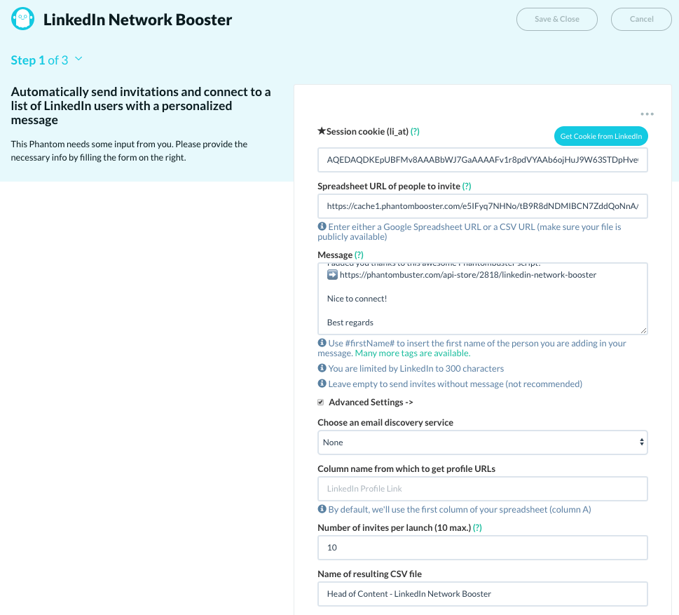 linkedin-network-booster-interface