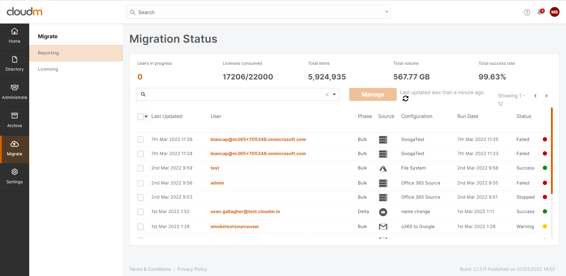 cloudm-interface