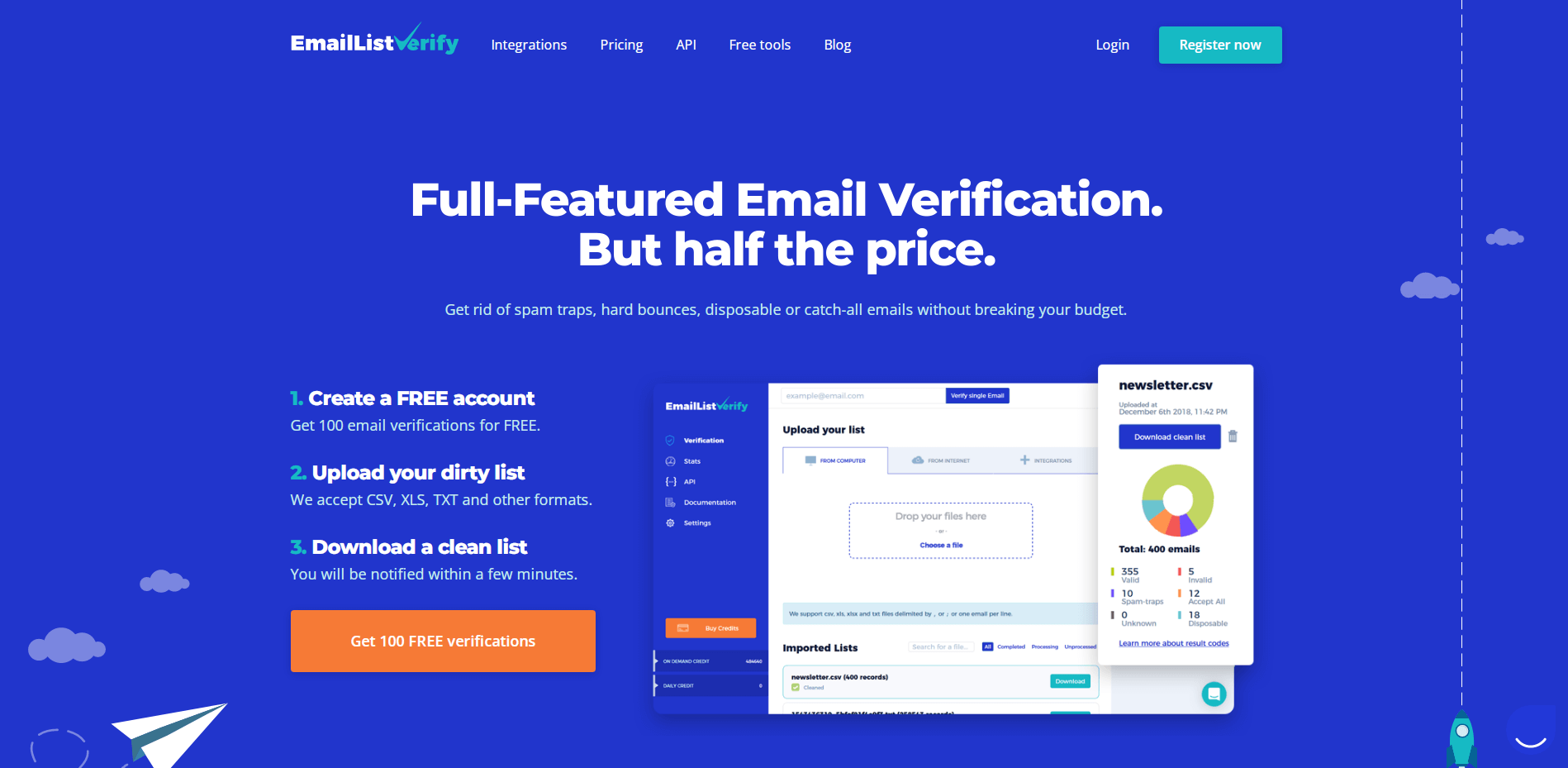 emaillistverify-main-page