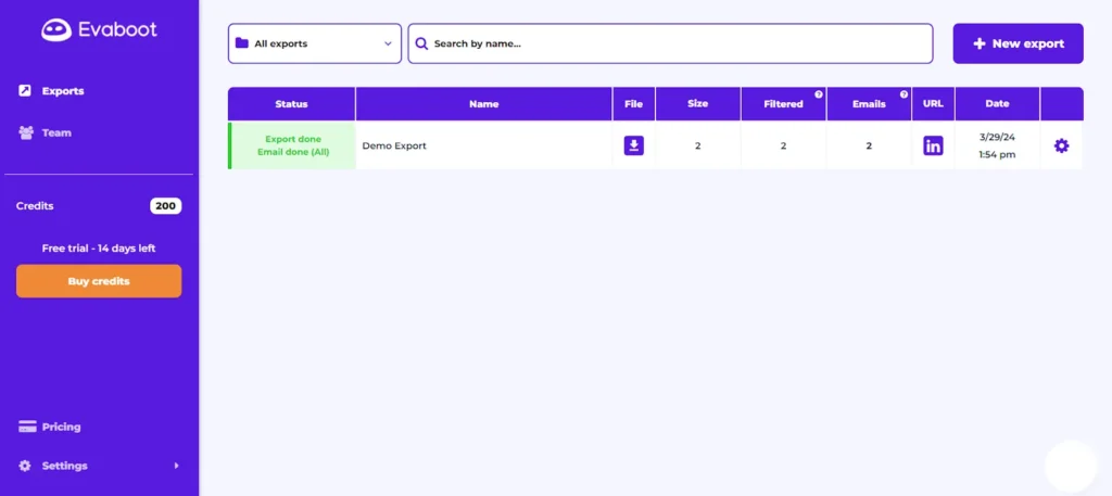 evaboot interface