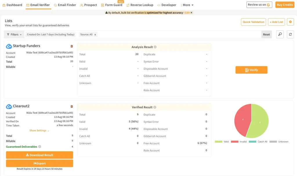 skylead email verifier