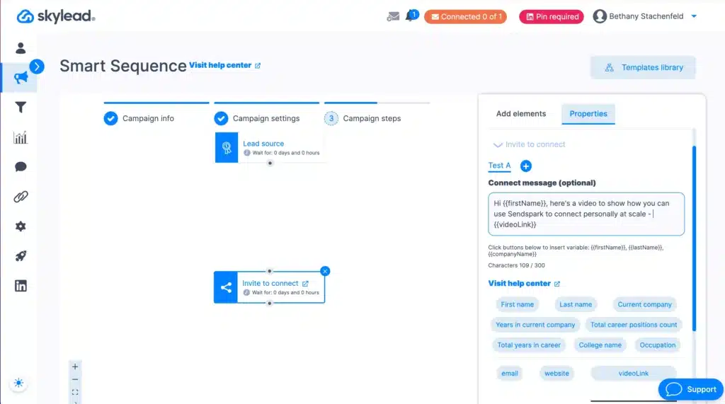 skylead interface