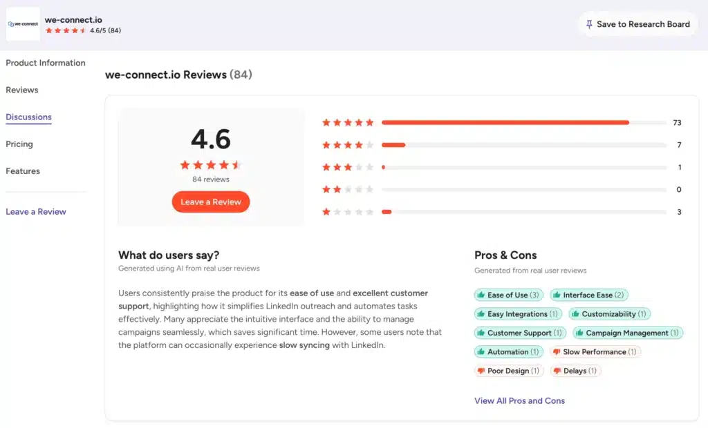 we-connect g2 reviews