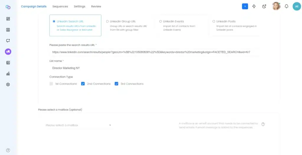 we-connect interface
